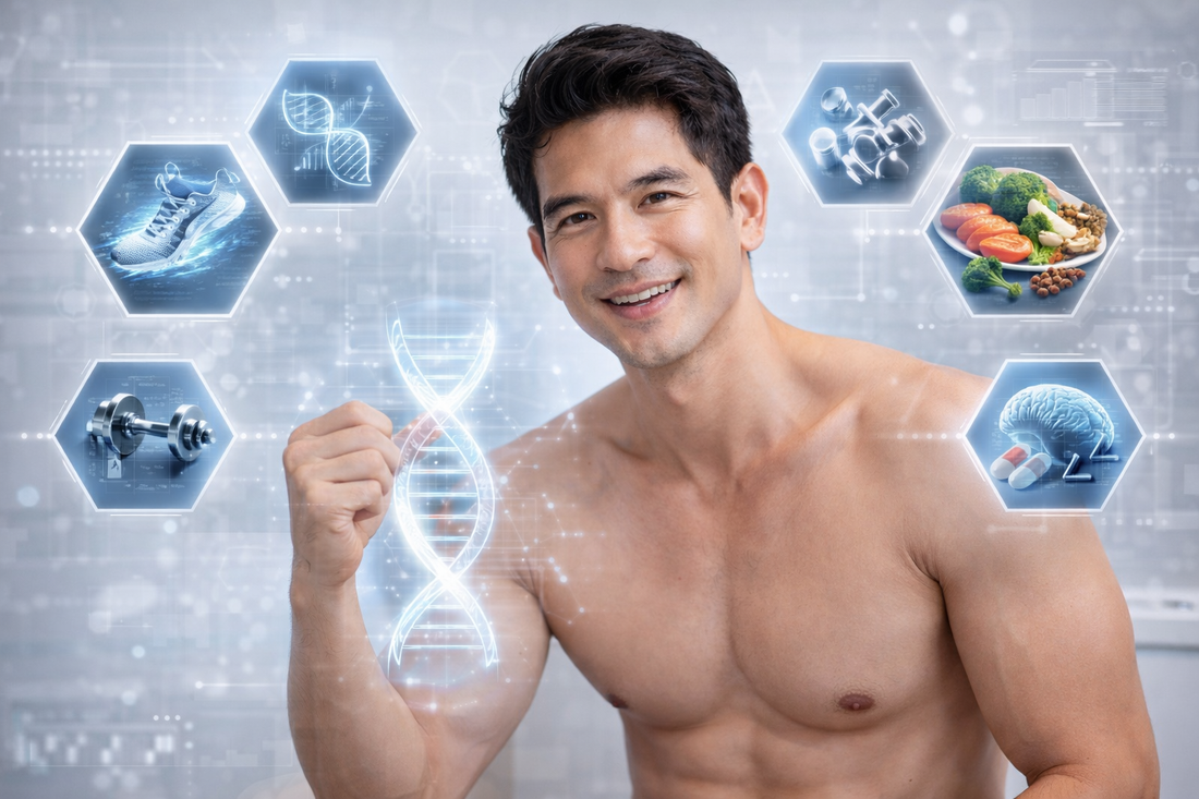 The Longevity Code: ถอดรหัสยีนชะลอวัย 6 ขั้นตอนอัปเกรดร่างกายสู่วัยหนุ่ม