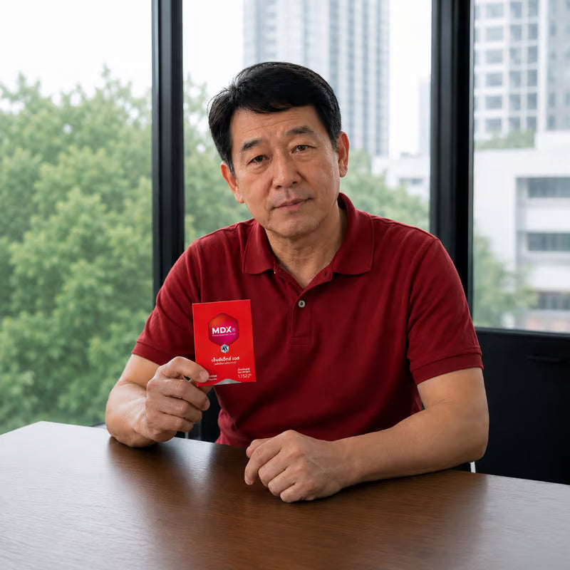 รีวิว MDX S แก้ปัญหาผู้ชายวัยทอง ได้ผลจริง